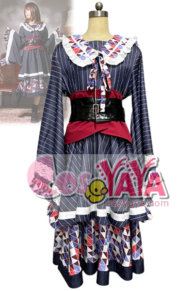 セーラー襟の大正レトロ和んぴーす 衣装